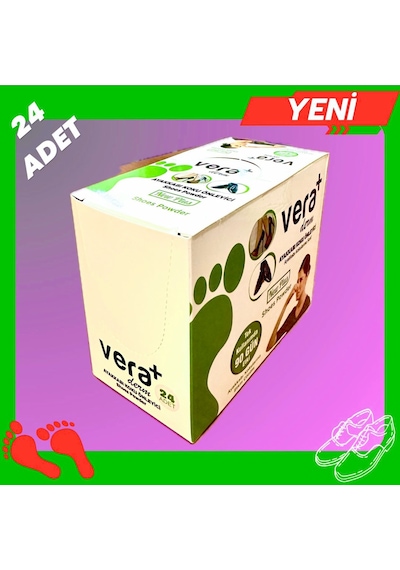 Vera Derm Ayak ve Ayakkabı Koku Önleyici Toz 24'lü