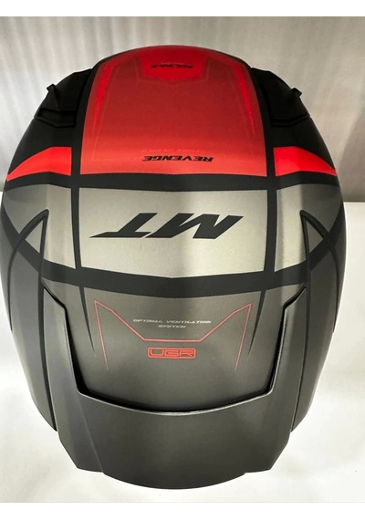 Mt Helmets Mt Revenge 2 S Hatax B5 Motosiket Kaskı Mat Kırmızı
