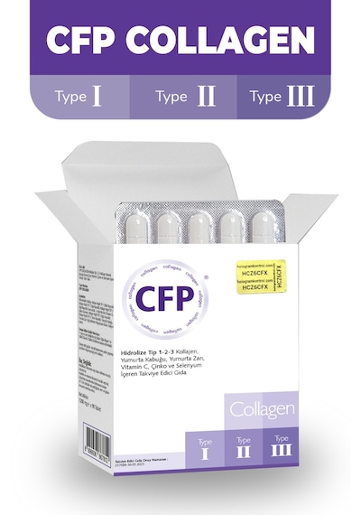 Cfp Collagen Tip 1, Tip 2, Tip 3, 90 Tablet