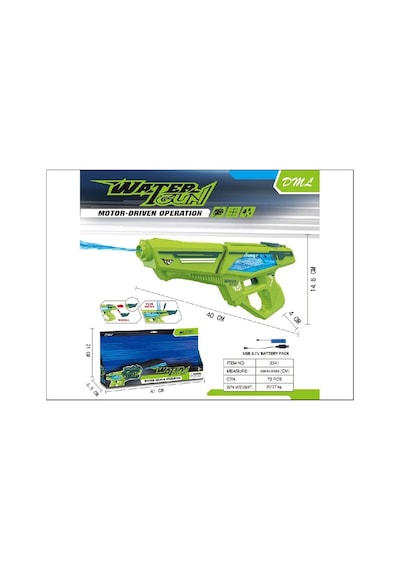 2303 Elektrikli Su Tabancası -gepettoys