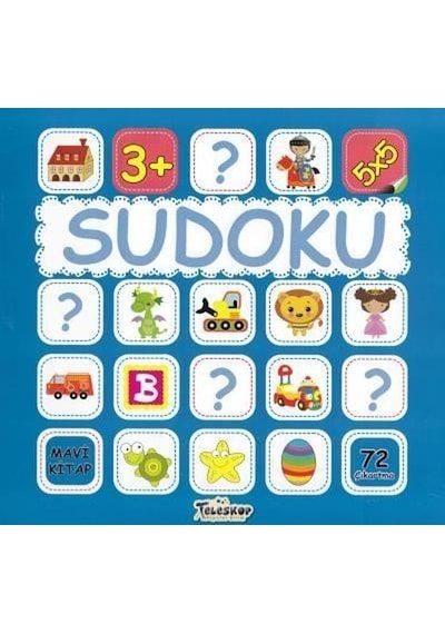 Sudoku 4x4 - Mavi Kitap- Teleskop Popüler Bilim