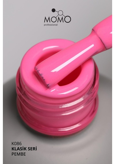Momo Professional Kalıcı Oje K086 Pembe 14 Ml