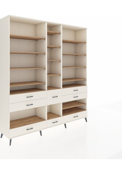 Hyperion Dolap 19 Raflı 8 Çekmeceli 220x44x243 Aytaşı-çam/aytaşı Atlas Çam/aytası Hyperion Dolap 19 Raflı 8 Çekmeceli 220x44x243 Aytaşı-çam/aytaşı Atlas Çam/aytası