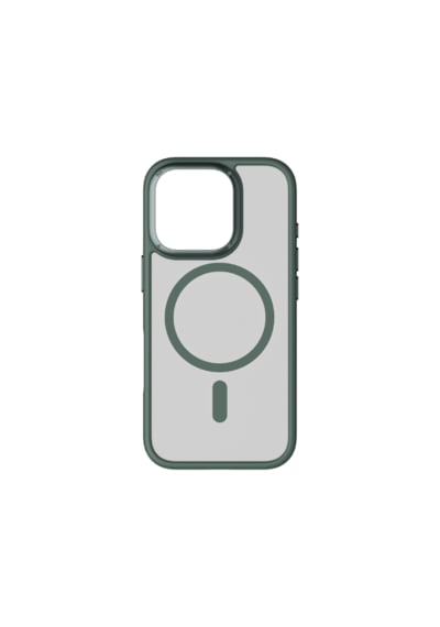 Momax Play CaseForm Apple Uyumlu iPhone 16 Pro Magsafe Kılıf Yeşil