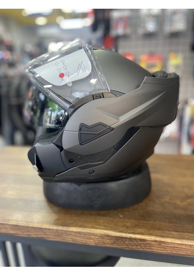 Fastflıp Kask Mat Antrasit Gri Motozilla