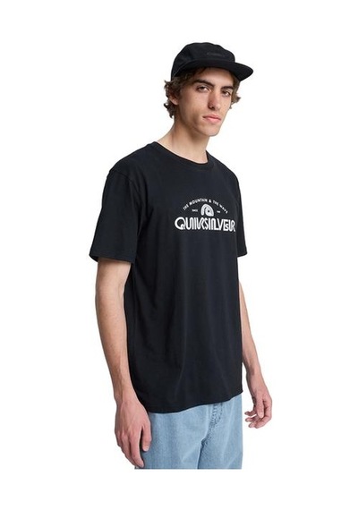 Quiksilver Ev Vista Erkek Siyah Tişört