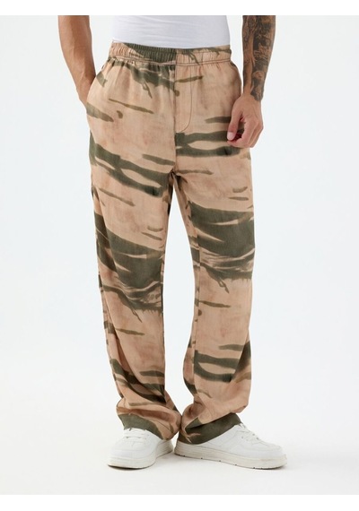 Relax Fit Erkek Pantolon Camel