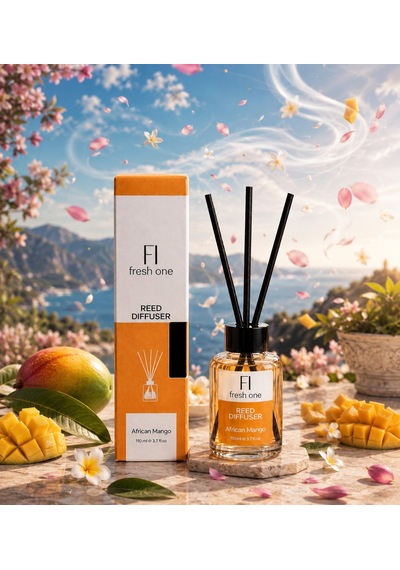 African Mango Çubuklu Oda Kokusu 110 Ml Tropikal Mango Esintili Kalıcı Ferah Ortam Kokusu