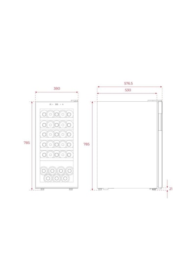 Teka RVF 10032 GBK Şarap Soğutucu