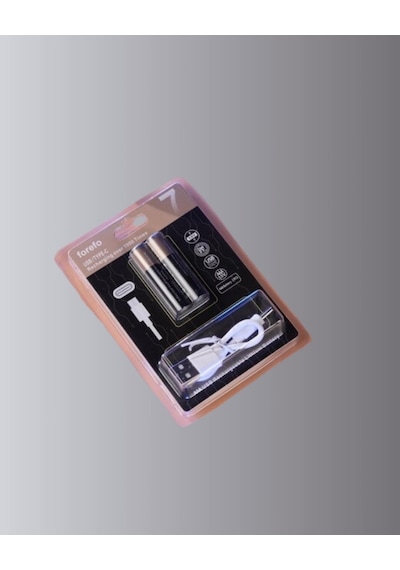 Aaa Boyutunda Usb Şarjlı Pil Kompakt Tasarım, Geniş Uyumluluk