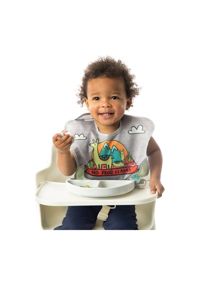 Bumkins Superbib Önlük 3'Lü Paket - Lama Pack Çok Renkli