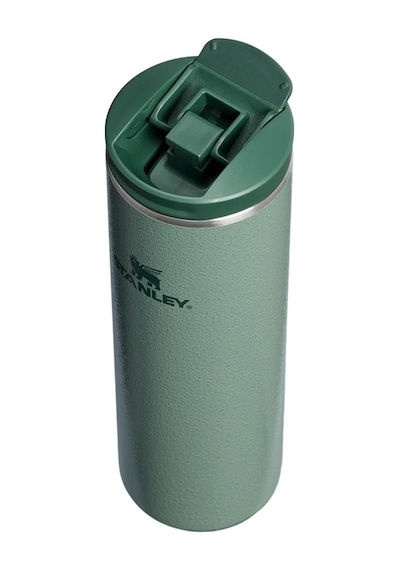 Stanley The Transit Fliptop Mug Hammertone Green 0.47 Litre Yeşil