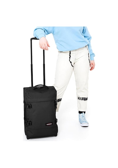Eastpak Tranverz S Kabin Boy Çekçekli 2 Tekerlekli Valiz 008 Siyah Siyah