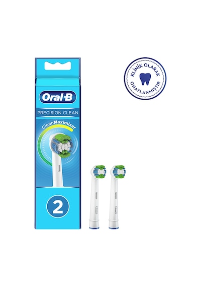 Oral-B Precision Clean Clean&Maximiser Diş Fırçası Yedek Başlığı 2'li