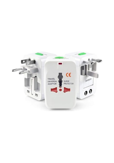 Wellhise Evrensel Priz Çevirici Seyahat Tipi Universal Adaptör İngiliz, Amerikan Ve Avustralya Fiş , +150 Ülke İçin Priz Çevirici Voltaj Dönüştürmez