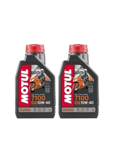 Motul 7100 10w40 1 Litre X 2 Adet 4t Motosikelt Motor Yağı - 0781387029395