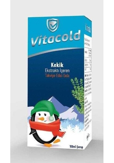 Vitacold Bitkisel Kekik Şurup 100 ML