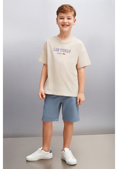 Grimelange Inıgo Erkek Bej T-shirt