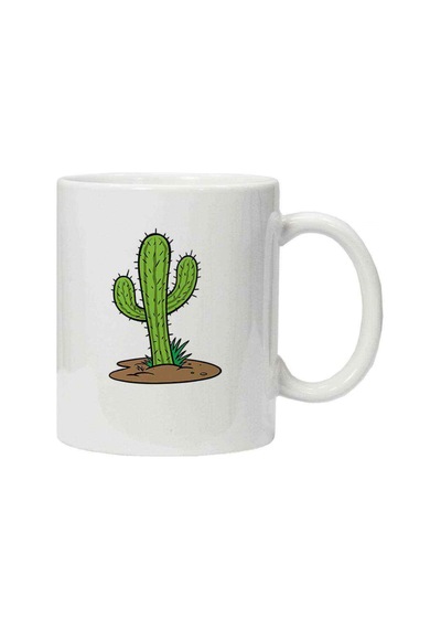 Kupa Bardak Kaktüs Cactus