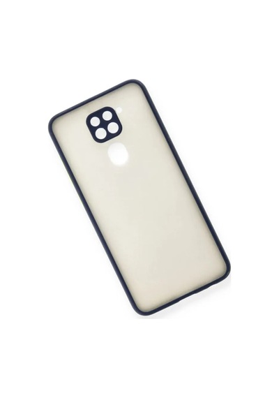 Jenerik Xiaomi Redmi Note 9 Kılıf Montreal Silikon Kapak - Lacivert
