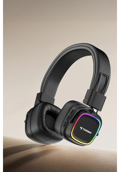 Torima HD-12 RGB Işıklı Bluetooth Kablosuz Kulak Üstü Kulaklık