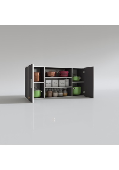 Kenzlife hazır mutfak honnor32 gri 060*120*32 mutfak banyo dolabı kapaklı raflı Kenzlife hazır mutfak honnor32 gri 060*120*32 mutfak banyo dolabı kapaklı raflı