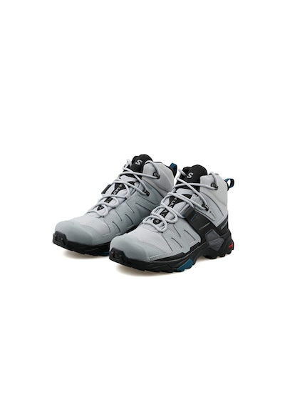 Salomon 416249 X Ultra 4 Mid GTX W Quarry/Black/Legion Blue Kadın