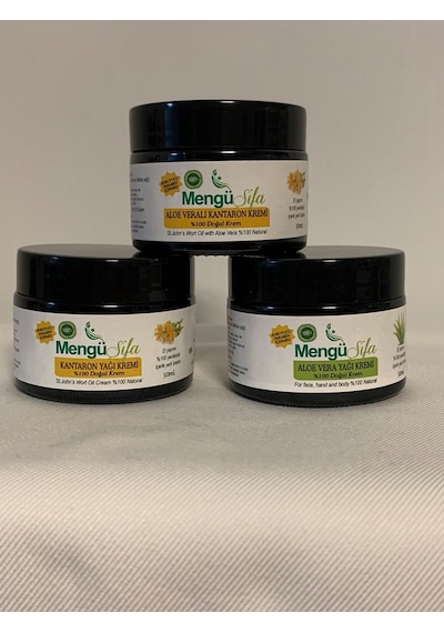Mengü Şifa Doğal Aloe Vera + Kantaron Kremi 50 ML