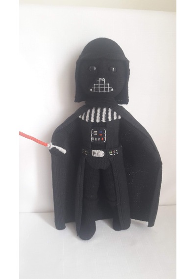 Amigurumi Darth Vader Karakter Oyuncak