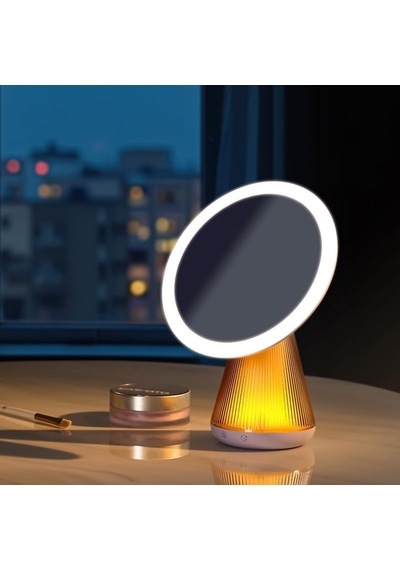 Lexroo Ayarlanabilir Renkli Led Ayna Işığı 5w 3000k-5000k Renk Sıcaklığı 2000mah Batarya İle Şarj Çok Renkli