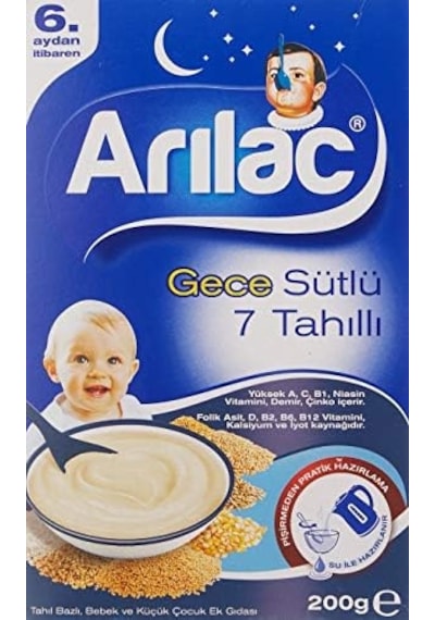 Arılac Instant Ek Gıda 7 Tahıllı Gece 200 G