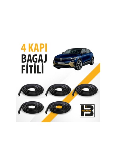 Renault Megane E-tech 4 Kapı + Bagaj Fitili Bm04075