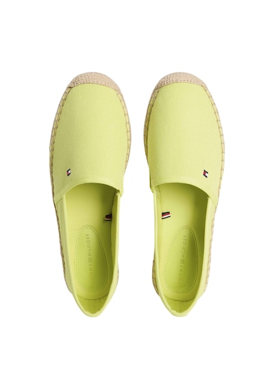 Tommy Hilfiger Kadın Marka Logolu Günlük Kullanıma Uygun Sarı Espadril Fw0fw08541 Lsk