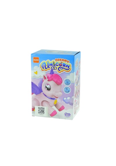 Işıklı Sesli Oyuncak Unicorn Boynuzlu At Pilli Hareketli 20 Cm