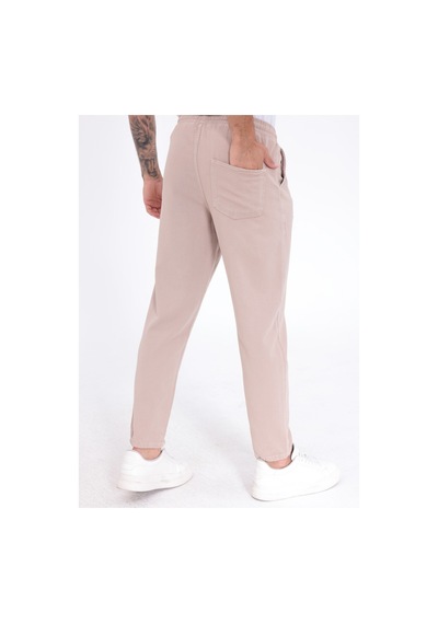 Blayn Jeans Erkek Regular Fit Gabardin Pantolon Günlük Rahat Kesim Klasik Erkek Pantolon Bej