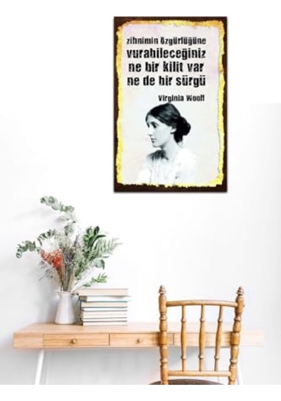 Ayrex Kuşe Kağıt Duvar Posteri Ne Bir Kilit Var Ne De Bir Sürgü Retro Vintage Drtr0023