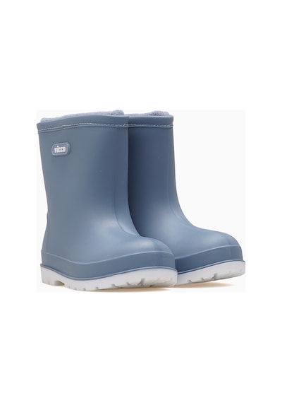 Vicco Mellow Unisex Çocuk Polarlı Su Geçirmez Yağmur Çizmesi 26k 946.230 Bu Kot Mavi