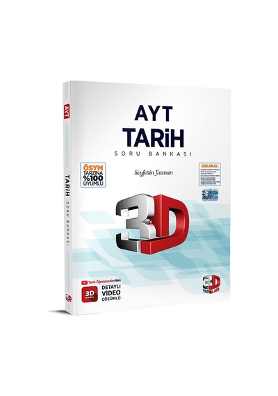 3d Müfredat Ayt Sözel Dersler Soru Bankası %100 Ösym Tarzı Seti