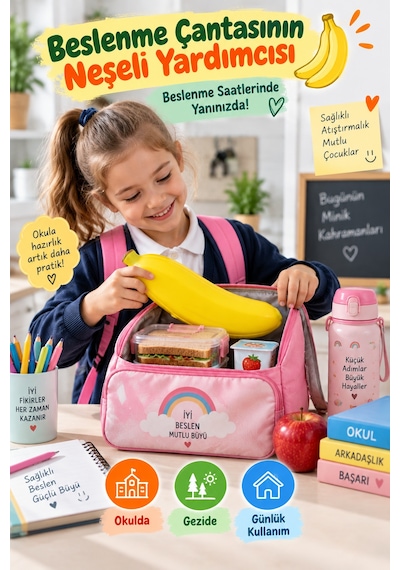 Muz Saklama Kutusu 21 Cm Sarı Muz Koruyucu Beslenme Kabı Çanta Okul Spor Seyahat İçin Pratik Aparatı