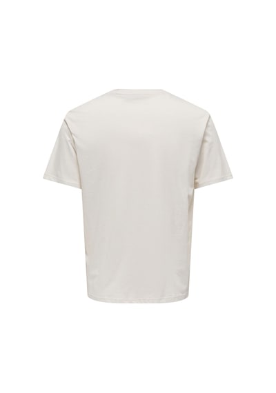 Only & Sons Dawson Erkek Krem Tişört 22033190-cd Krem
