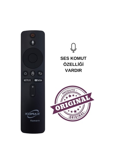 Ses Komutlu Korax Kamaro 4k Ultra Hd & Eurobox Pro 4k & Erena 4k Android Box Kumandası