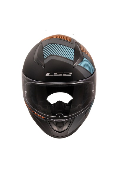 Ls2 Rapıd 2 Extra Mat Gri-neon Turuncu Kask Neon Turuncu