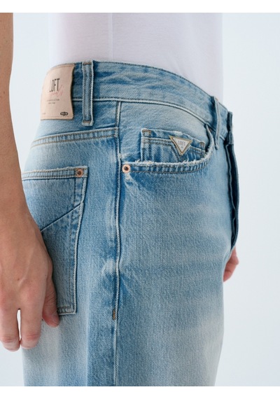 Loose Baggy Fit Erkek Pantolon Denim
