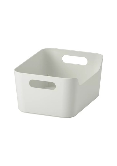Ikea Uppdatera Saklama Kabı 24x17x10 Cm, Beyaz 250689816 Beyaz
