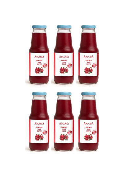 Ancora Sıkma Nar Suyu 1 Lt X 6 Adet