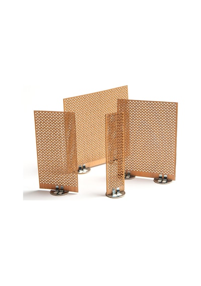 Rufus Concept Delikli Model Üçgen 25 X 100 X 0.5 Mm Sehpalı 50 Adet