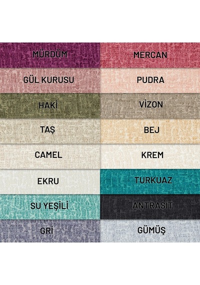 Lexroo Koltuk Örtüsü Şönil Jakarlı Desen Kaymaz Çekyat Örtüsü Ve Koltuk Şalı 175x215 Çok Renkli