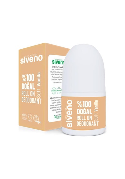 Siveno Doğal Roll On Soft Vanilla 50 Ml