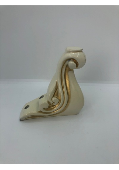 PLASTİK,10*9*9 CM KREM-GOLD DOLAP,KOLTUK,MOBİLYA AYAĞI (4ADET)