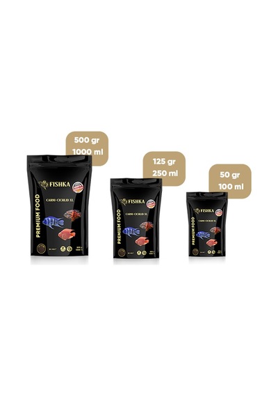 Fishka Carni-Cichlid XL 250 ml Çiklet Balık Yemi